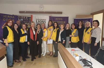 Lions Kulüplerinden Kır Çiçekleri’ne anlamlı destek